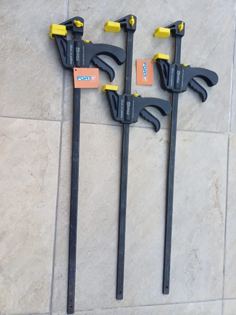 Grampo de Aperto Rápido Speed FORTGPRO de 12 e 24 Polegadas  - Foto 3