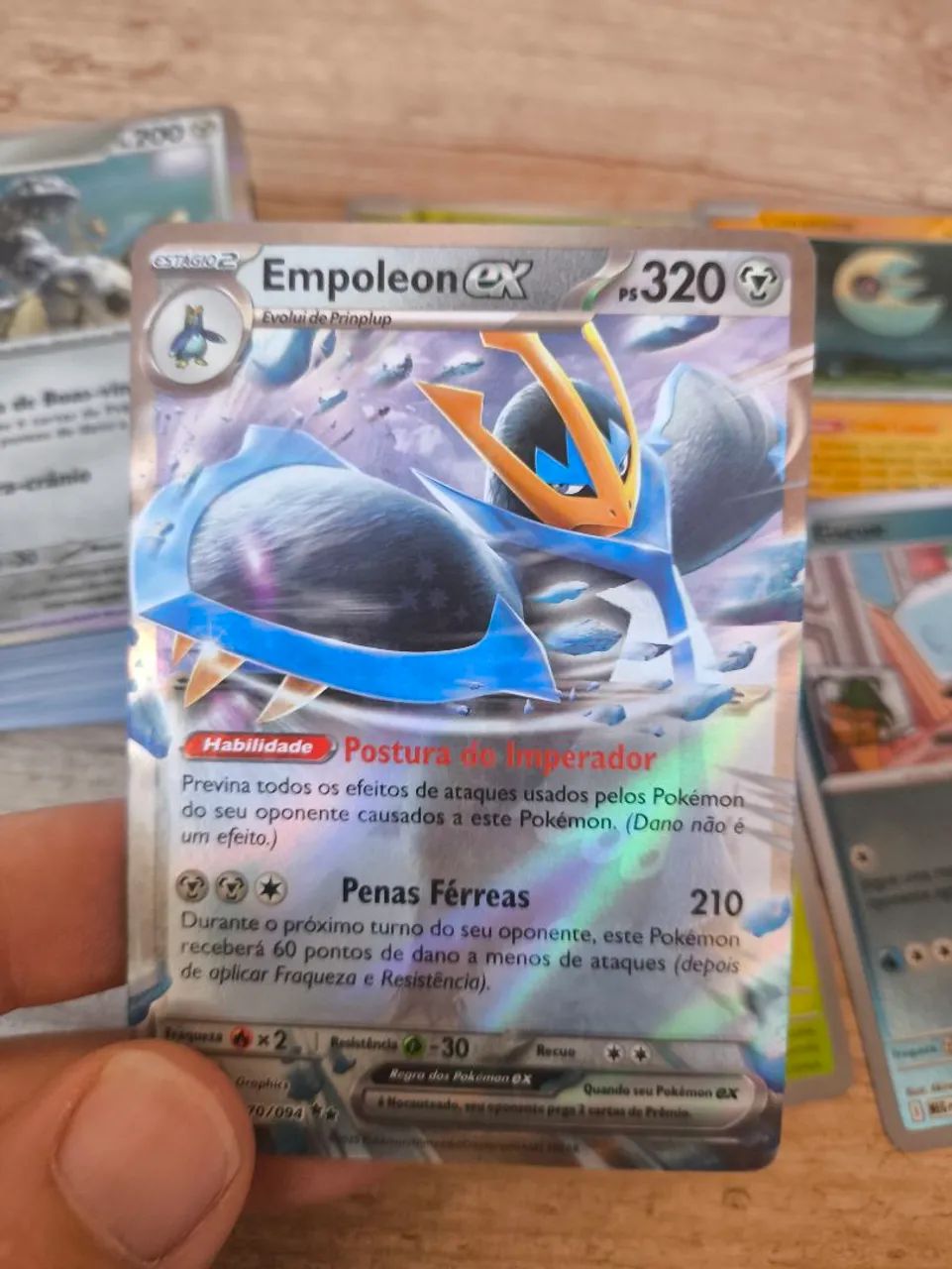 74 Cards Pokémon TCG - Mega Evolução 