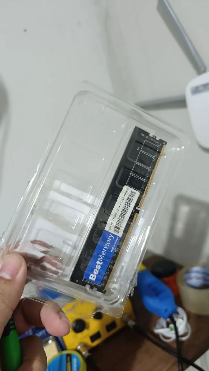 Memória RAM 4 GB DDR4 2400 MHz Best Memory funcionando perfeitamente  - Foto 2