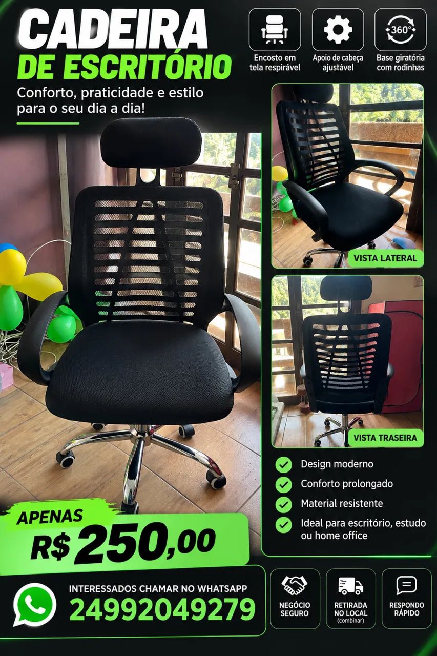 Cadeira escritório 