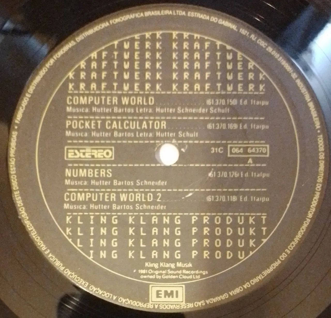 Kraftwerk Computer World LP Disco Vinil (Ler Descrição) - Foto 4