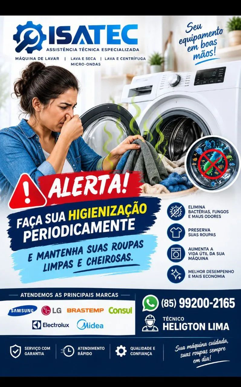 Manutenção e higienização 