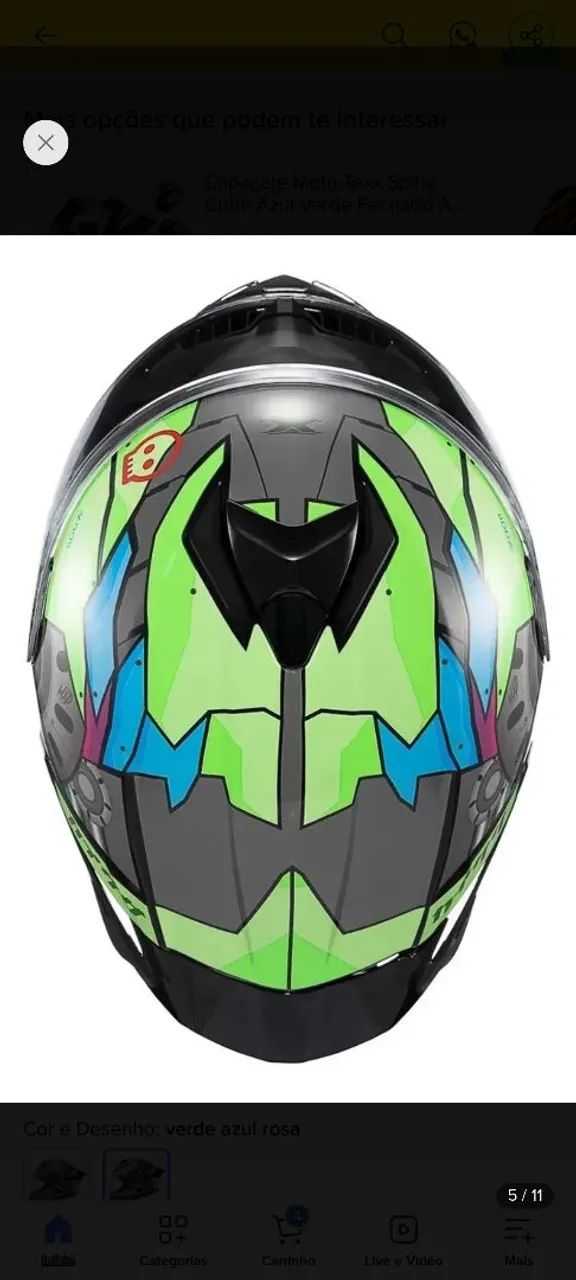 Capacete zero  - Foto 3