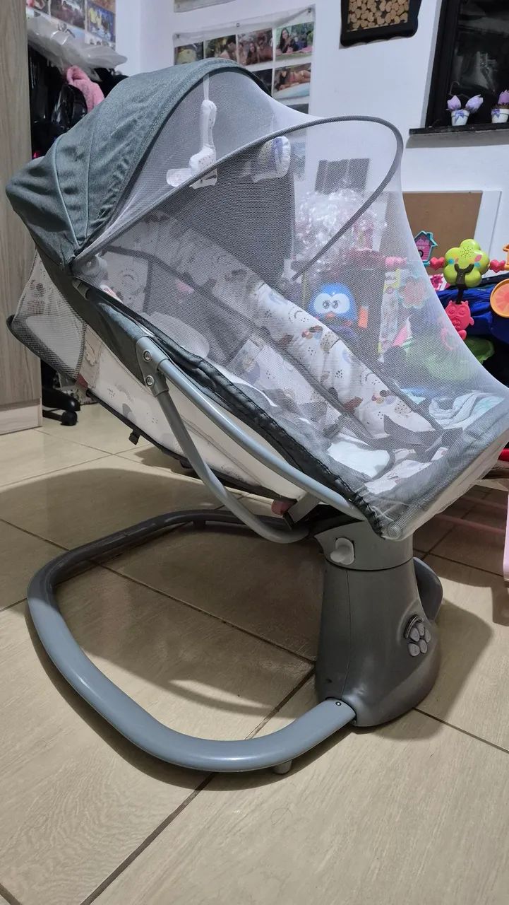 Cadeirinha e balanço para bebê