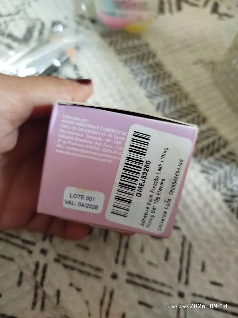 Adhesive balm fixador - Foto 3