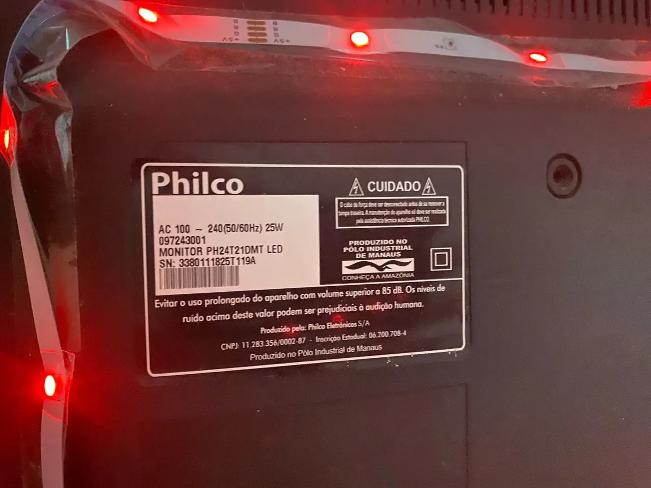 Monitor tv  LED Philco - Foto 5