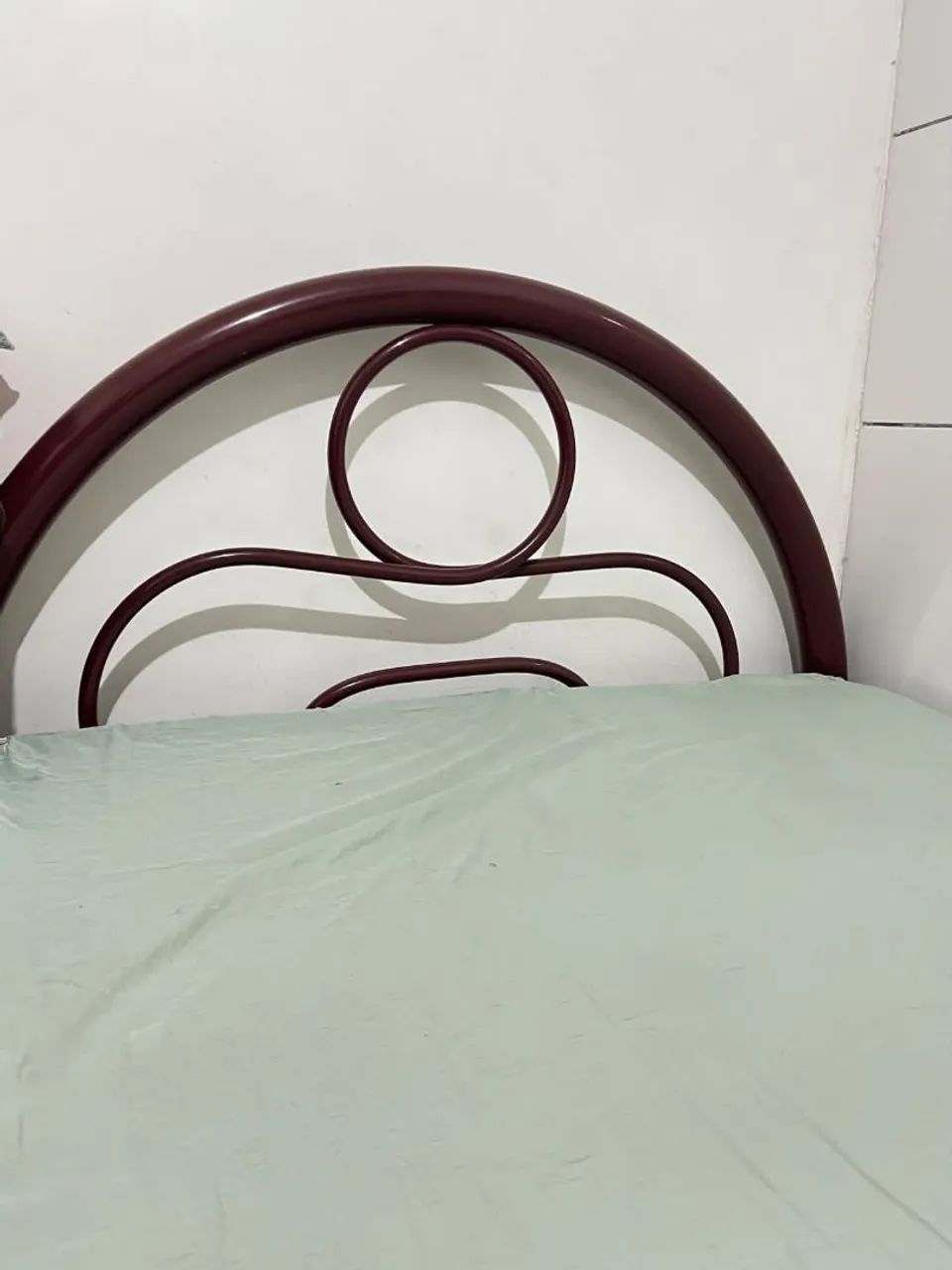 Cama de casal de Ferro (Faço Entrega) - Foto 2