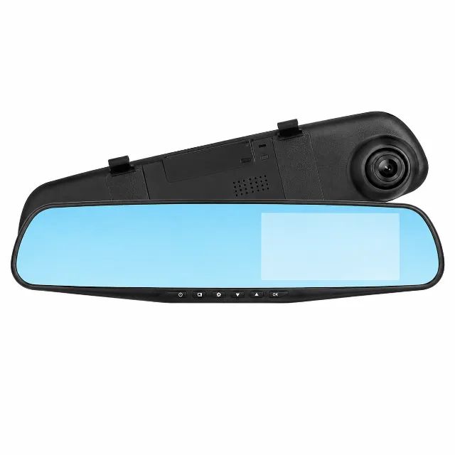 Espelho Retrovisor com Câmera Frontal e Câmera de Ré HD - Foto 4