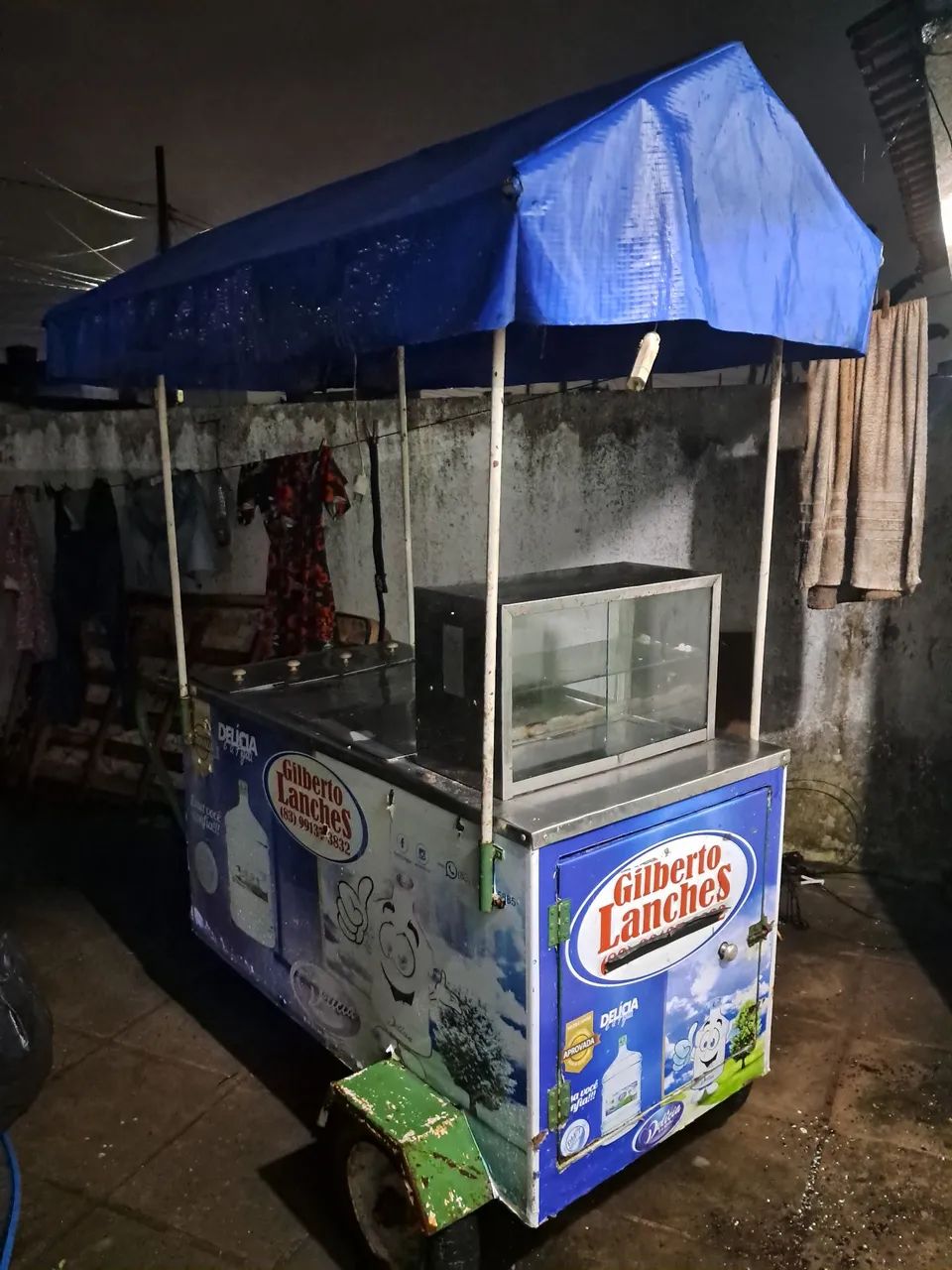 Carrinho de lanche 
