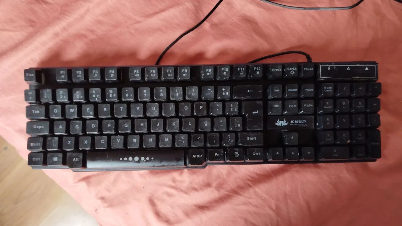 Teclado mecânico knup 