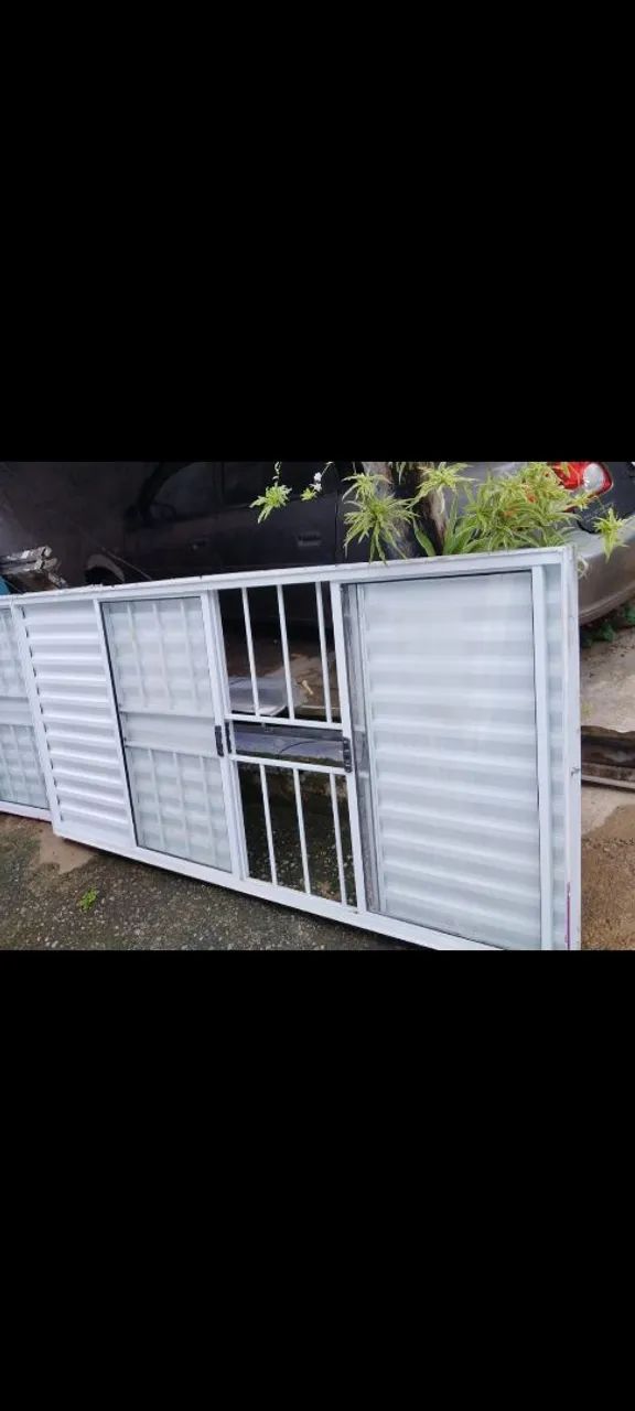 Janela veneziana 6 folhas 2,00x 1,00