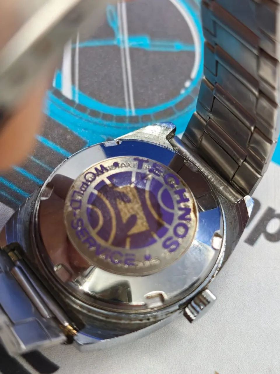 RELOGIO TECHNOS SUÍÇO AUTOMÁTICO  - Foto 4