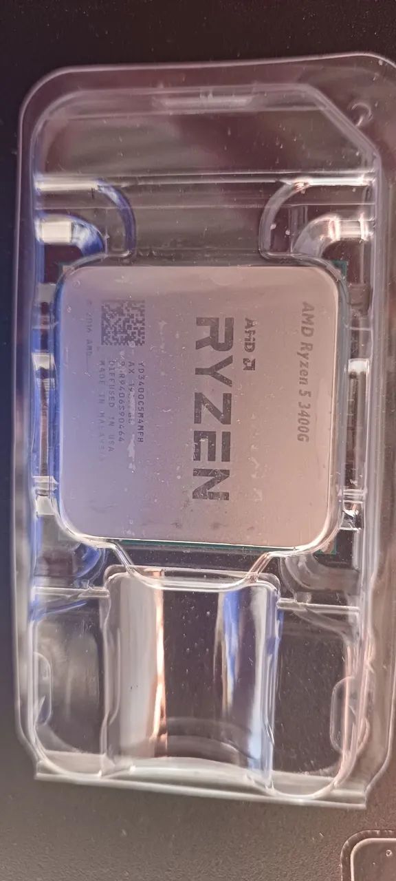 Ryzer 5 3400g com placa gráfica integrada