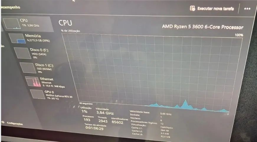 RYZEN 5 3600 - Foto 2