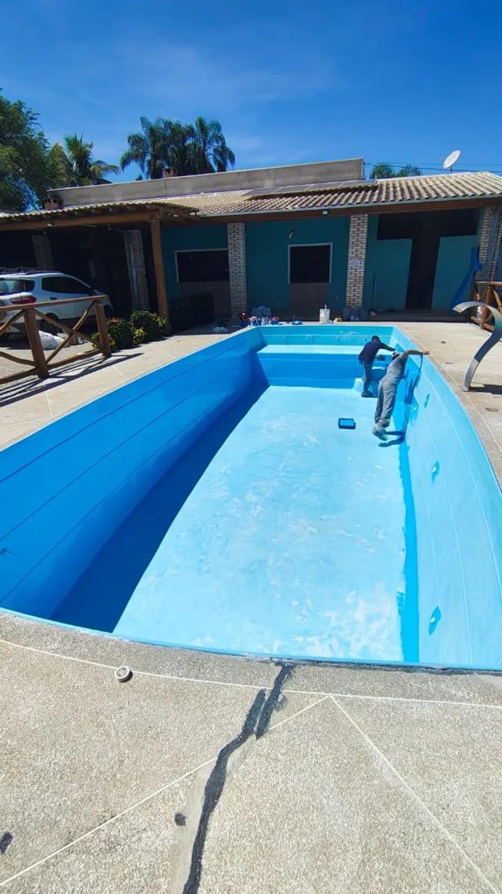 Restaurações de piscinas e banheiras em fibra 