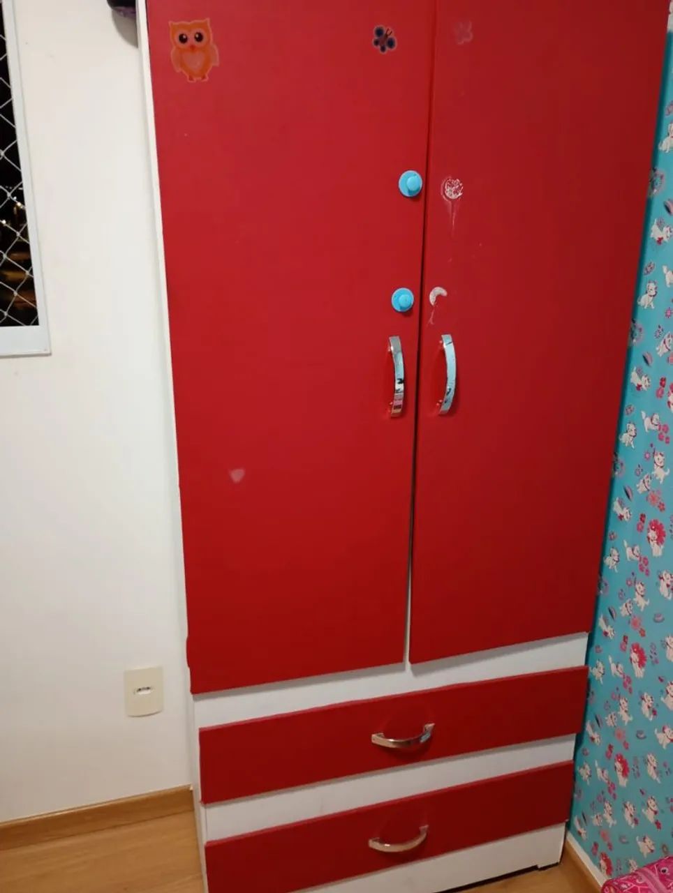 Vendo guarda-roupa e cômoda infantil  - Foto 3