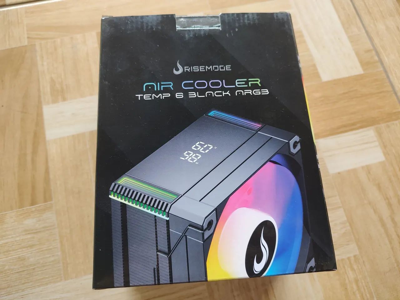 Air Cooler Gamer Rise Mode Temp 6 Black argb 