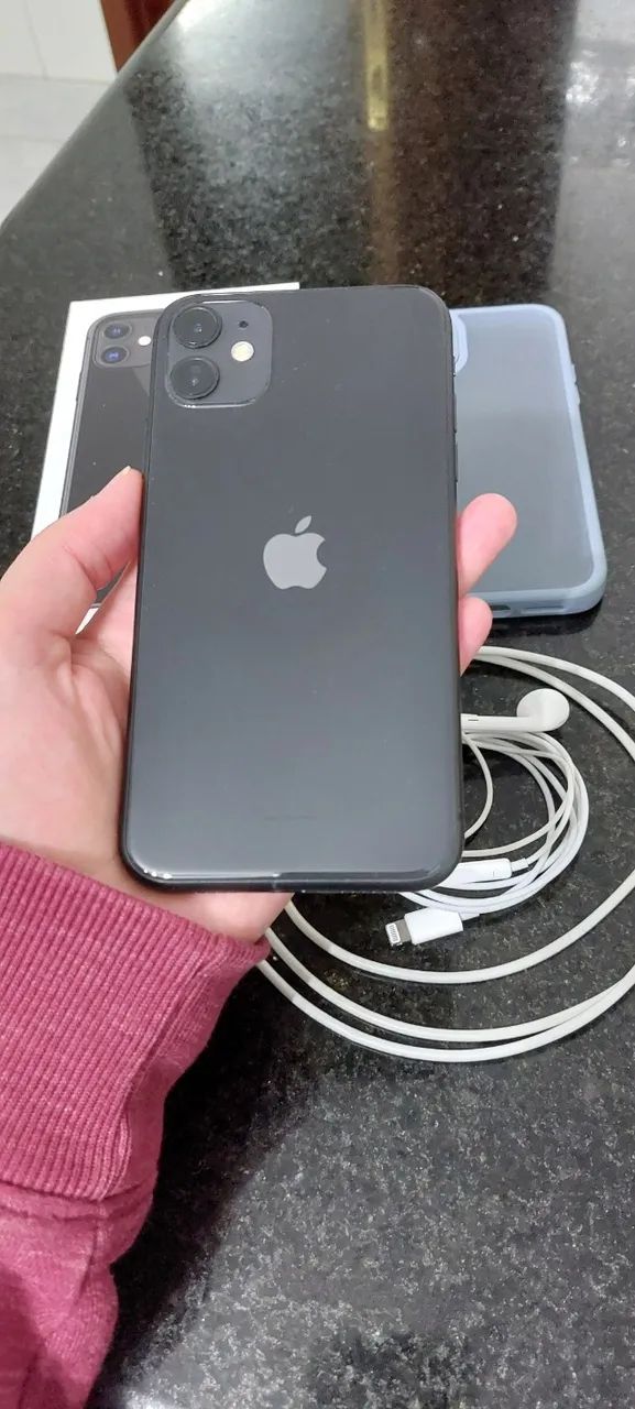 iPhone 11 em ótimo estado com acessórios - Foto 3