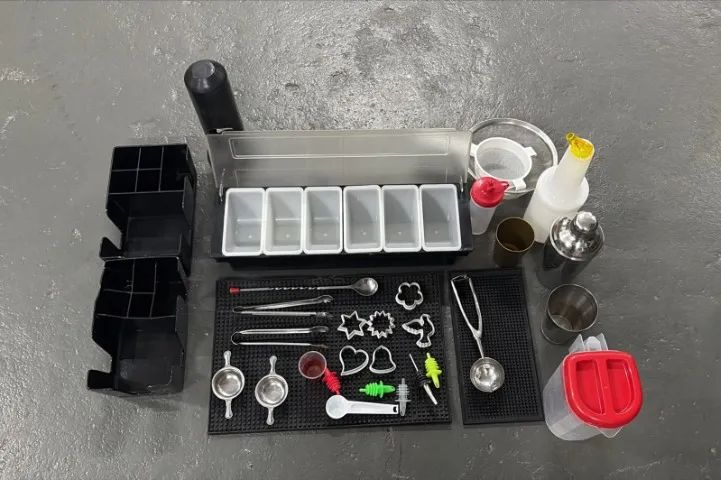 Kit Bartender Profissional Completo + Acessórios | Ideal p/ Bar, Restaurante e Drinks - Foto 2