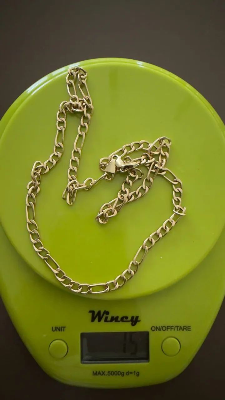 Corrente ouro 18k 4x1 Masculina  - Foto 2