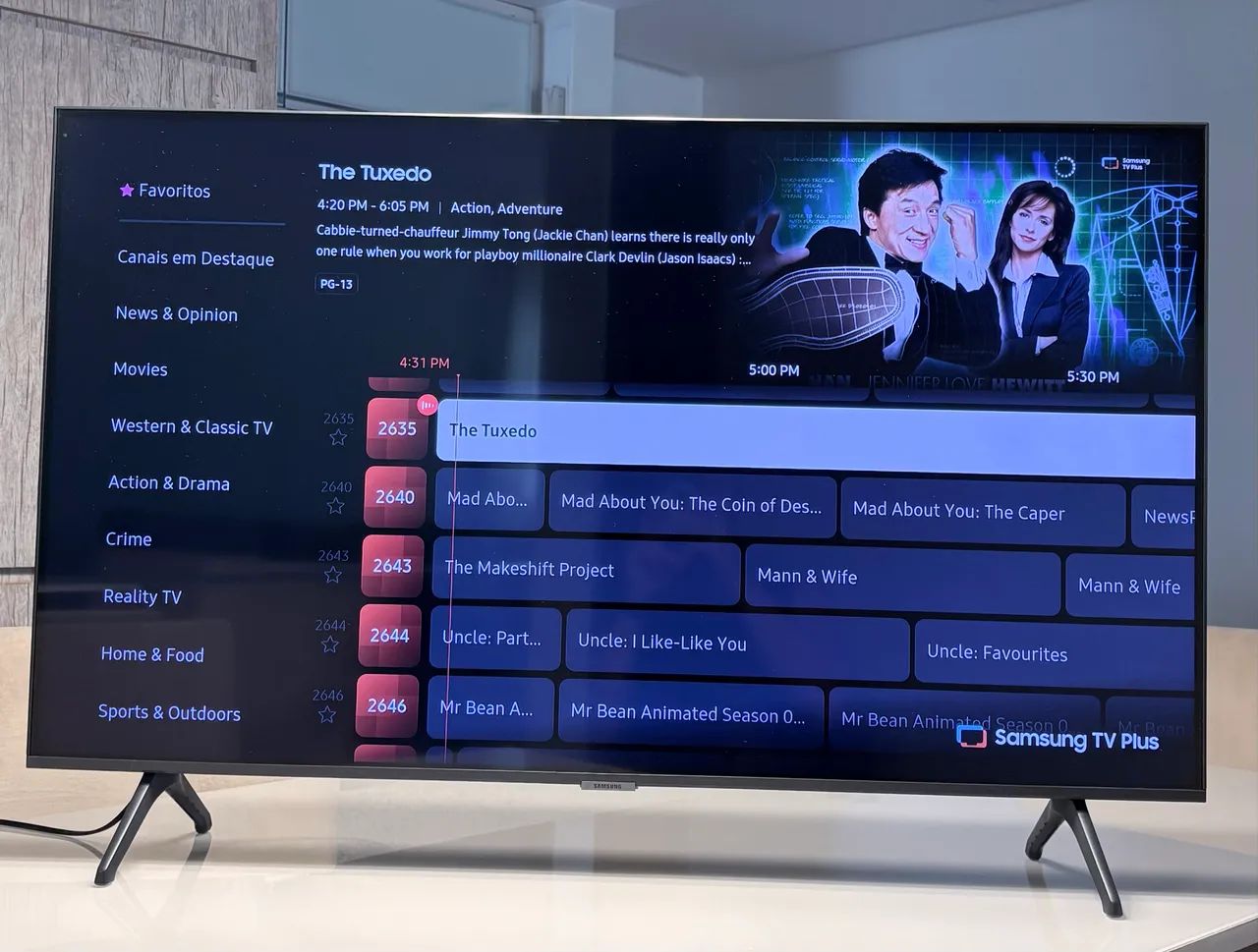 Smartv Samsung 4K de 43 polegadas - Foto 5