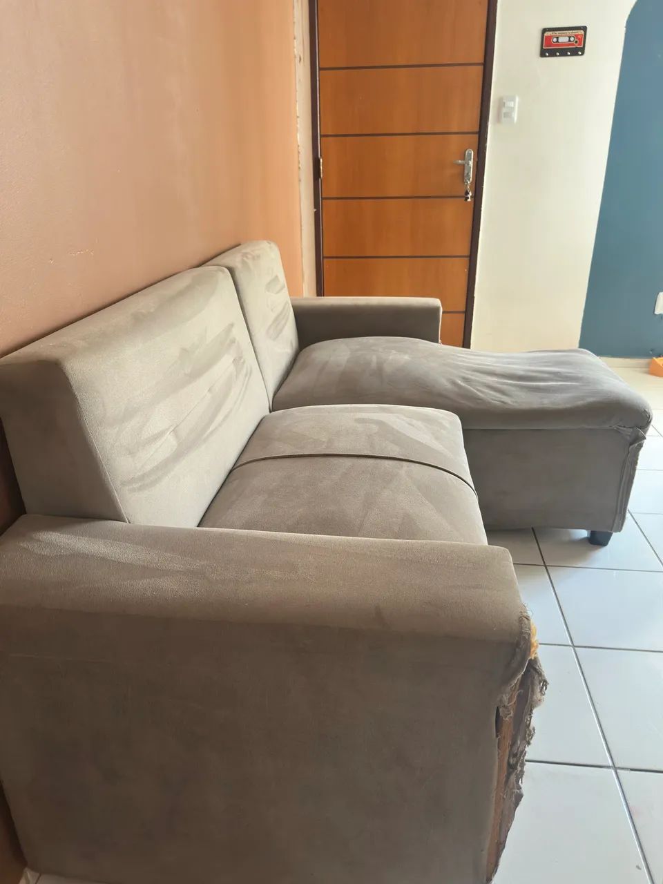 Sofá 3 lugares com chaise  - Foto 3