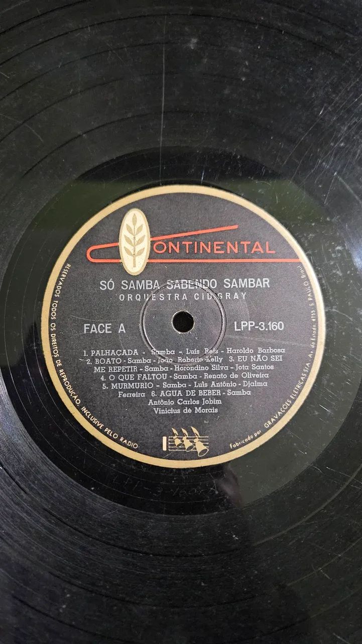 Disco Vinil - Orquestra Cid Gray - Só Samba Sabendo Sambar 1961 - Foto 5