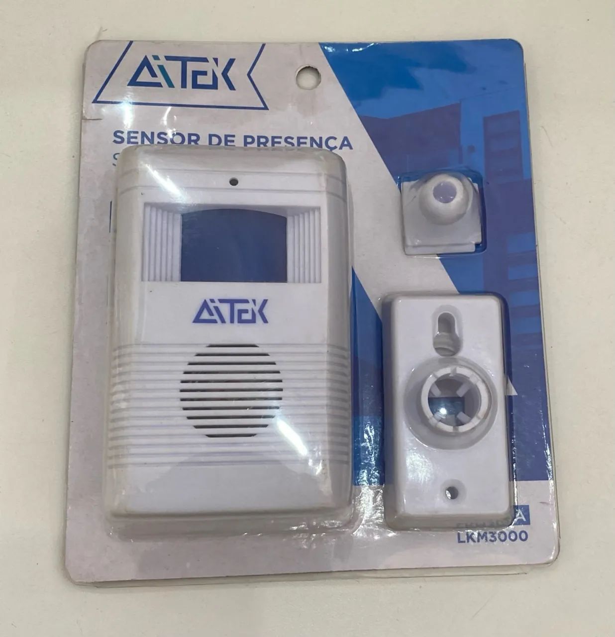 Sensor de presença sonoro 