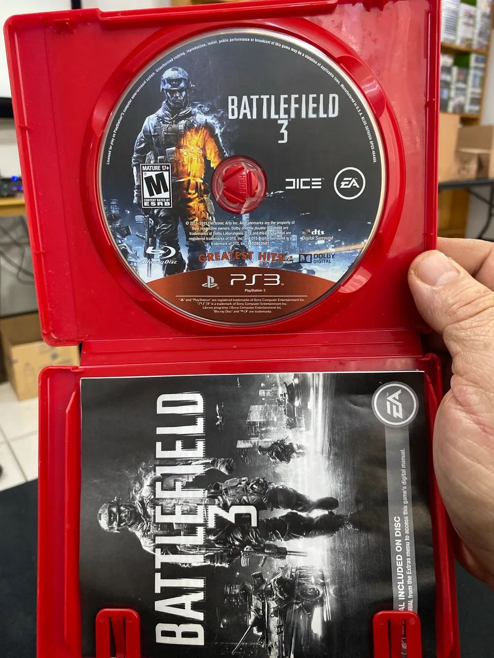 Battlefield 3 PS3 Original Mídia Física Greatest Hits - Jogos de