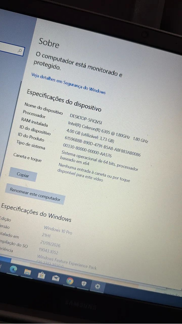 Notebook Samsung tudo perfeito bem novinho  - Foto 4