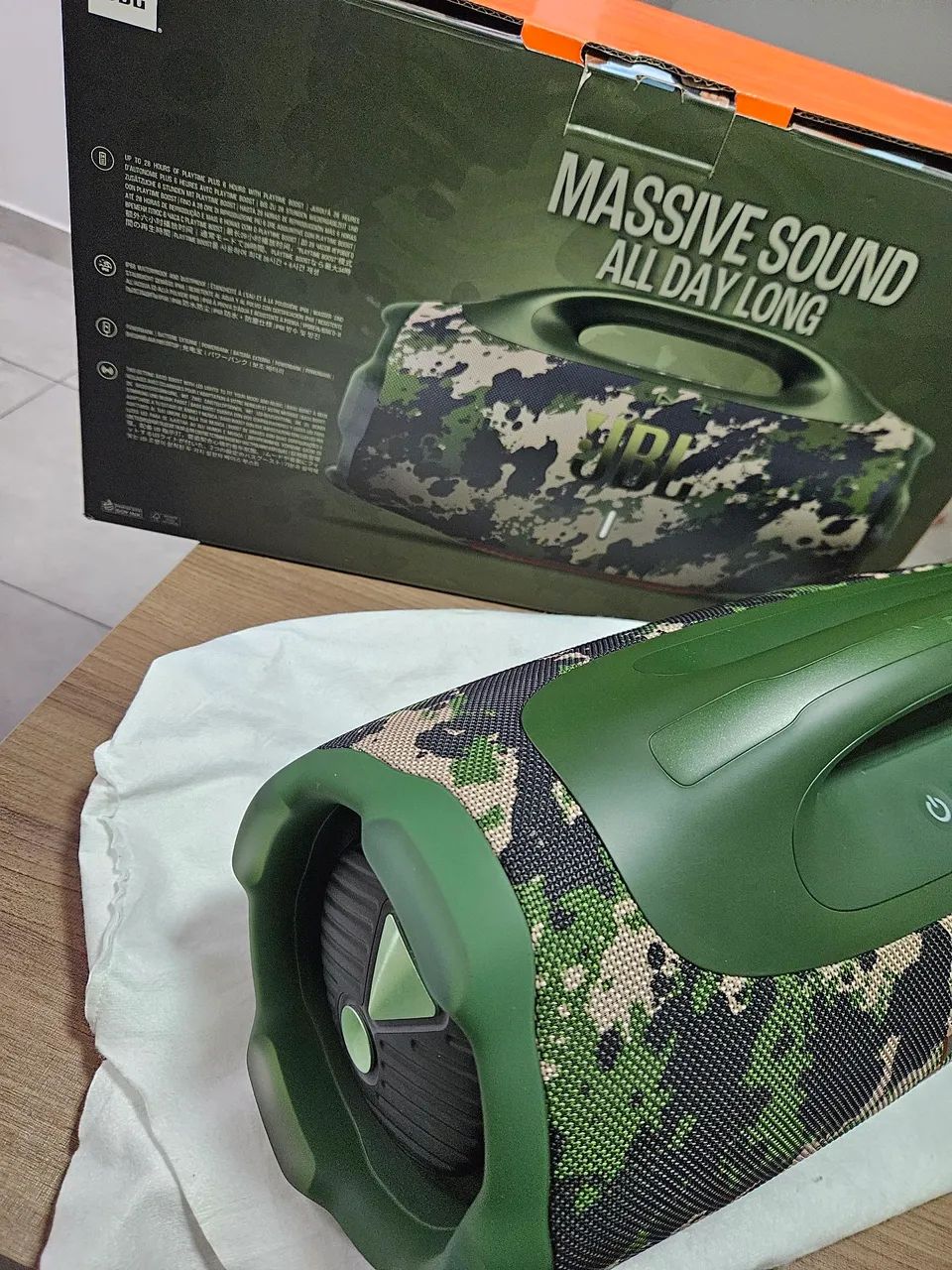 Boombox 4 Camuflada Nova 
