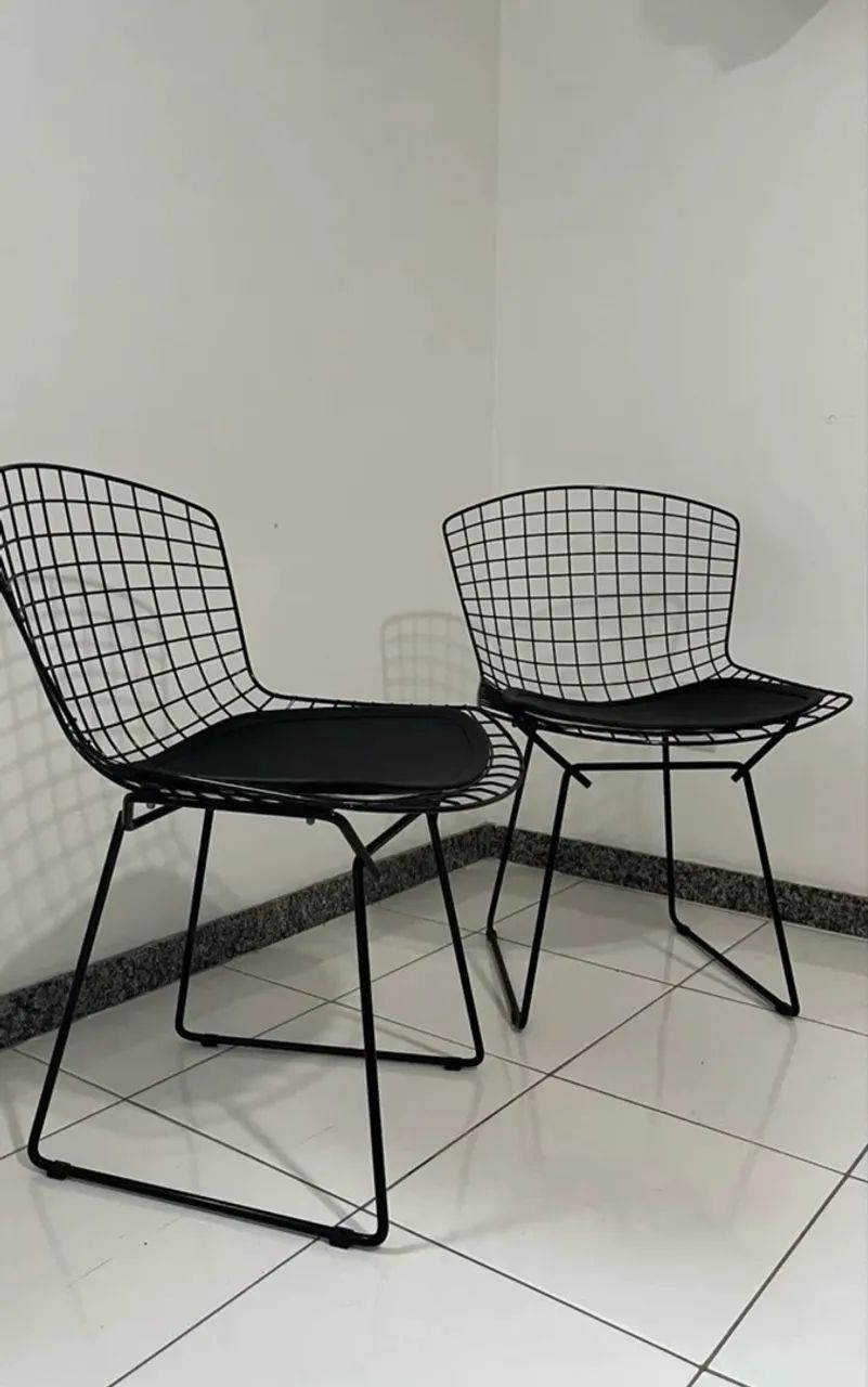 Vendo 2 Cadeiras Bertoia - Foto 5