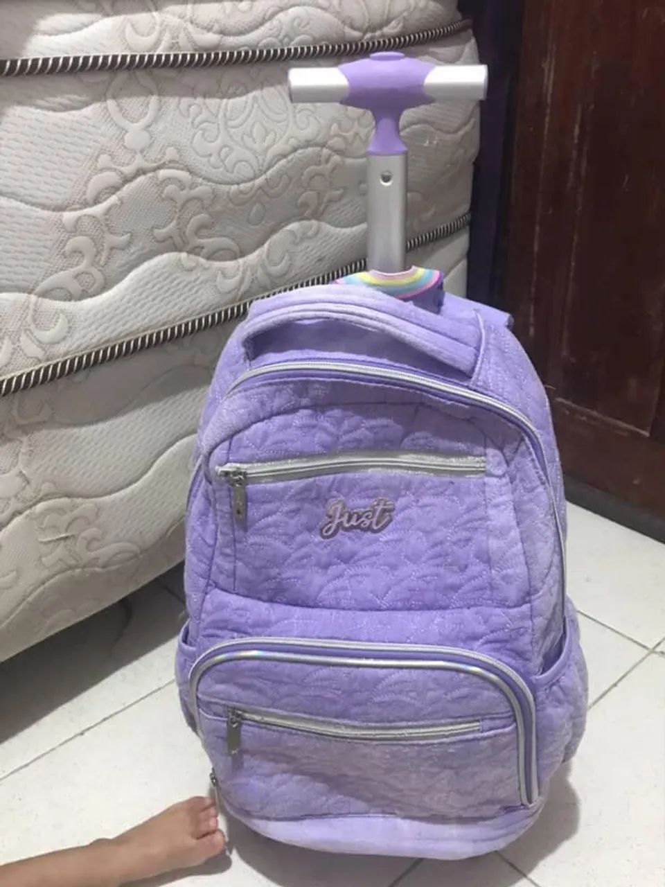 Bolsa escolar com estojo 