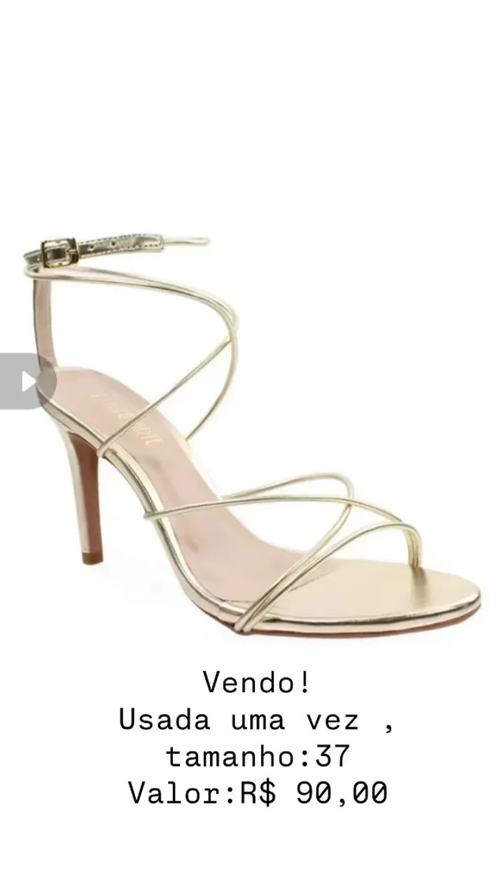 Vendo sandália nova 