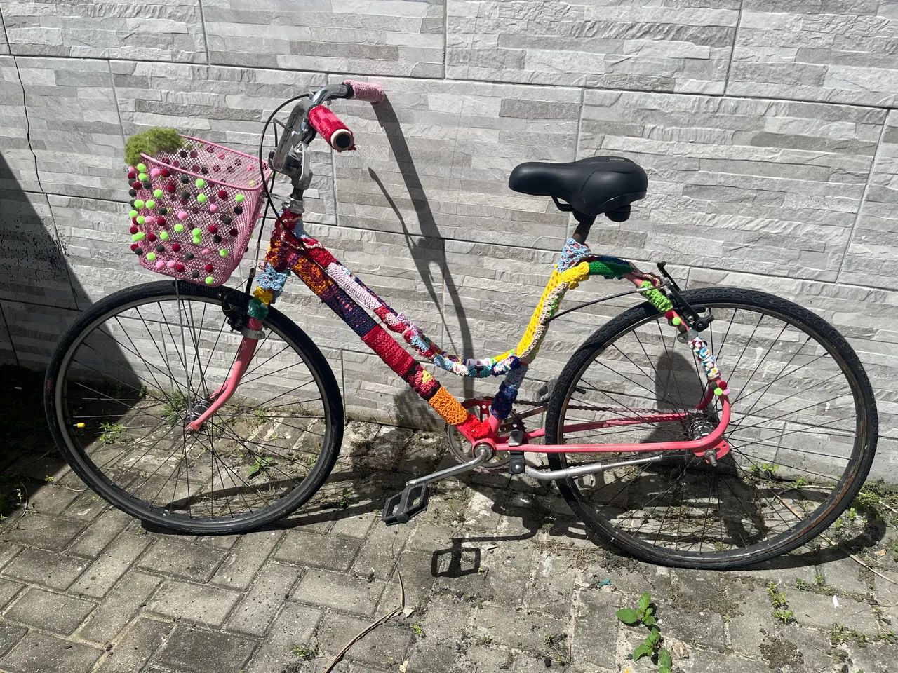 Bike de crochê 