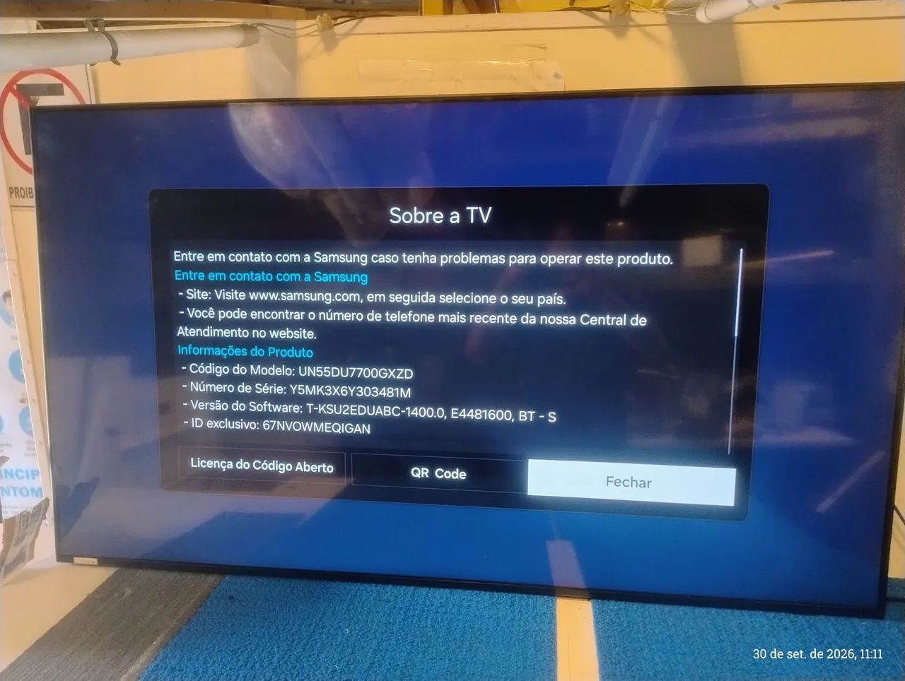 Tv smart Samsung 4k 55 polegadas  - Foto 2
