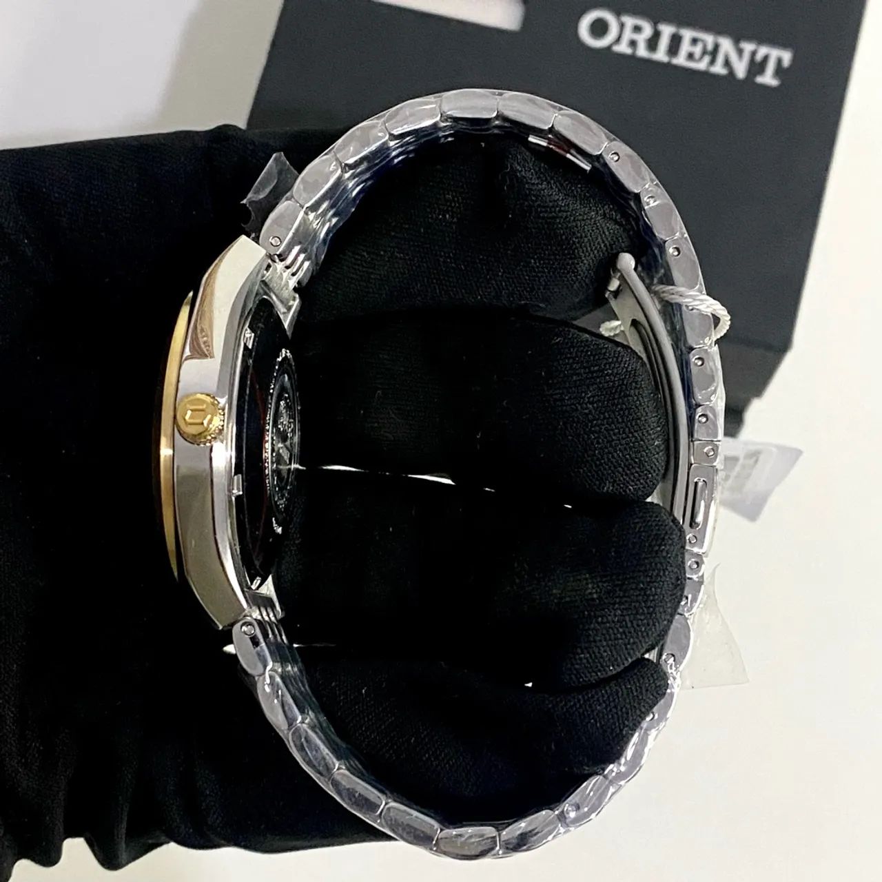 Orient 3 estrelas heritage misto aço e ouro original  - Foto 3