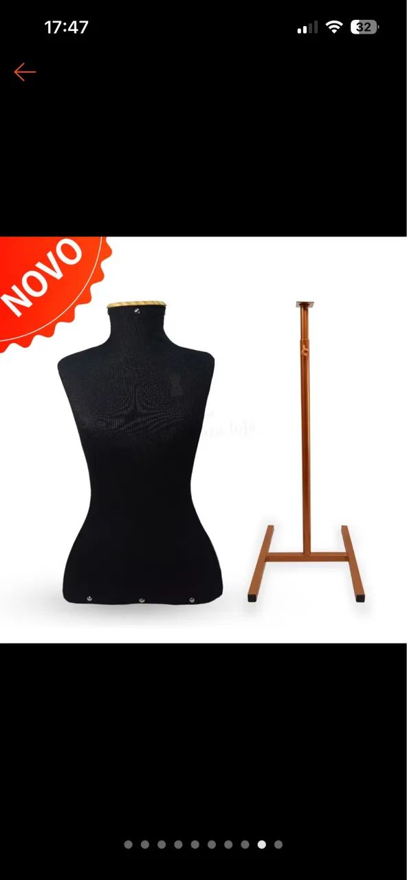 Manequim busto
