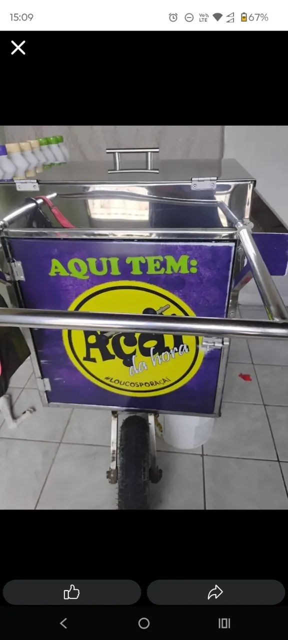Vendo o carro de açaí  - Foto 3