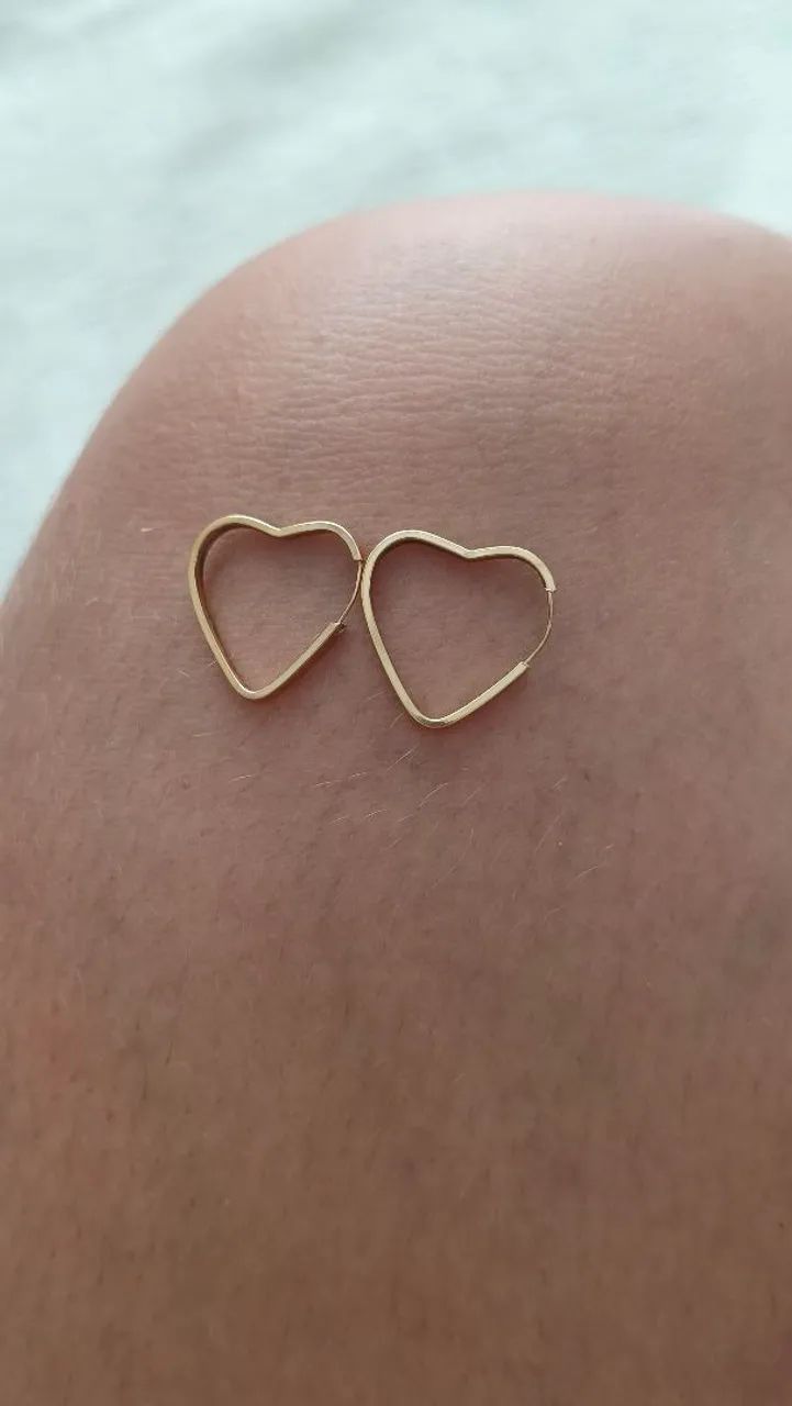 Argola em ouro 18 750
