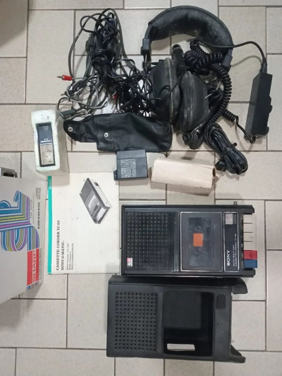 Rádio gravador antigo - completo - Foto 4