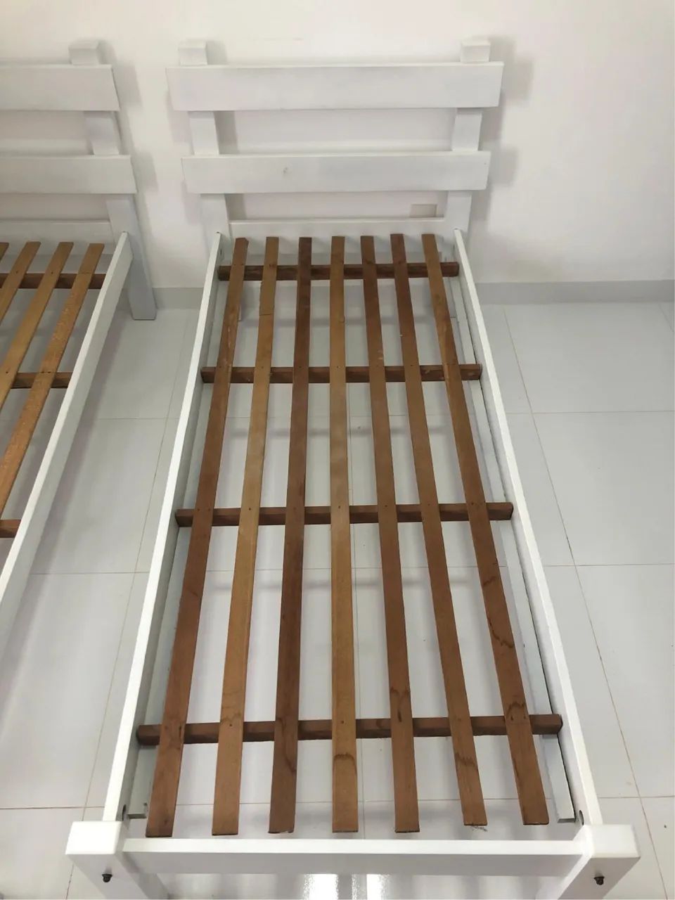 1 Cama Solteiro Imbuia - Foto 2