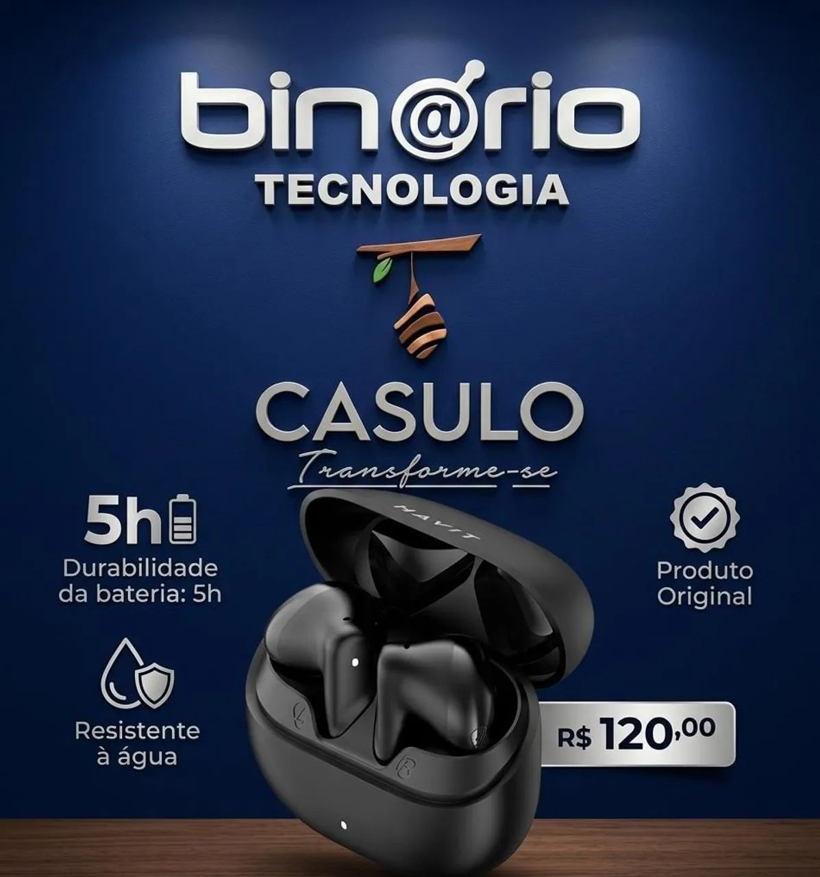 Fone Bluetooth 