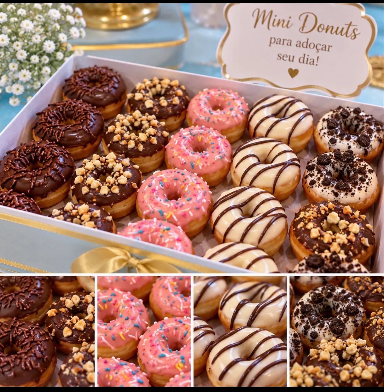 Mini donuts da Ju.  - Foto 5