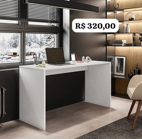 Mesa Office simples - Promoção 