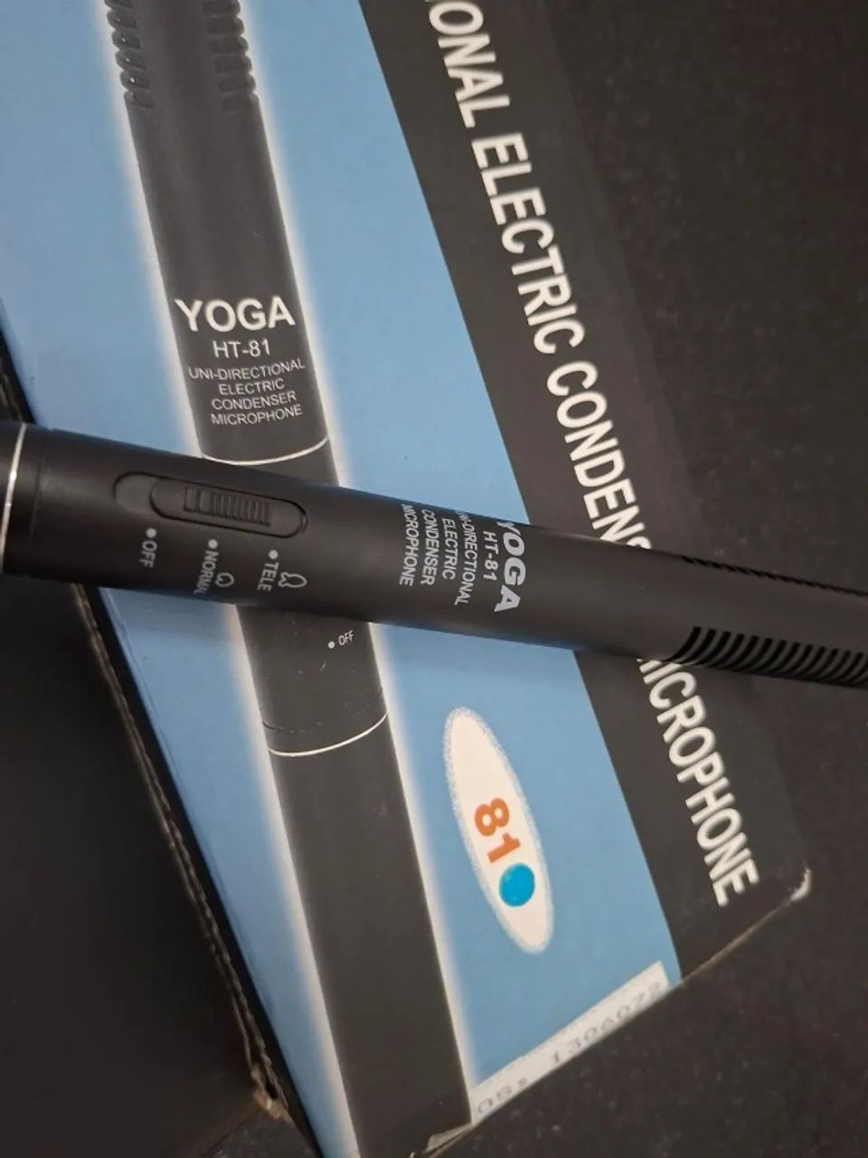 Microfone Condensador Yoga HT-81 Uni-direcional - Profissional - Foto 3
