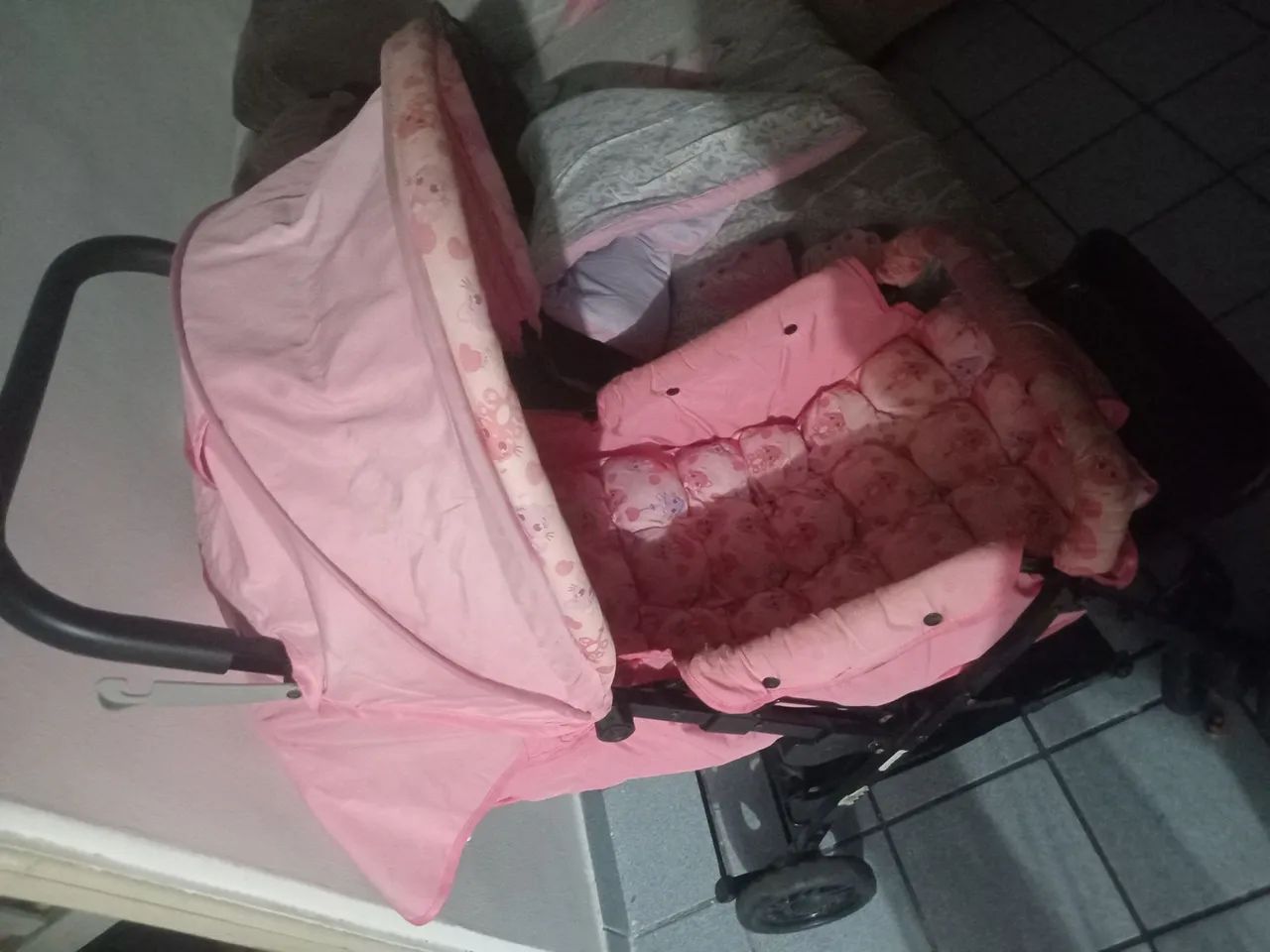 Carinho de bebê menina - Foto 2