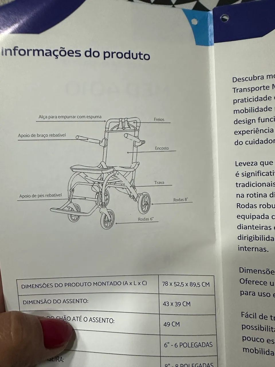 Cadeira de rodas  - Foto 4