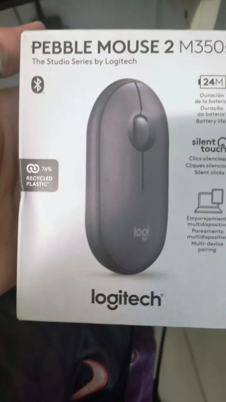 pebble mouse 2 m350s Logitech NOVO - Foto 2