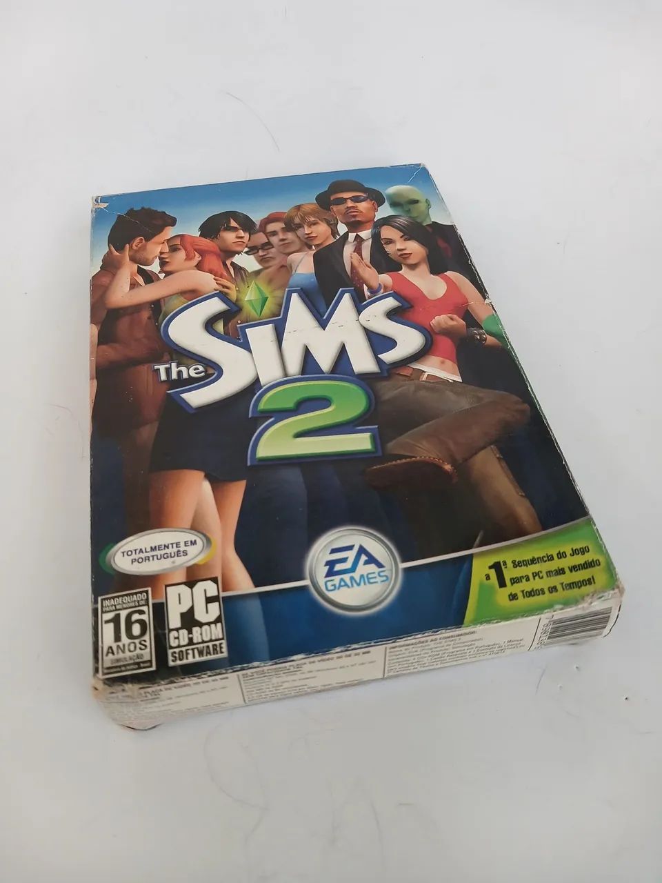 Big box para PC The Sims 2 com 4 Cds + manual - Foto 2